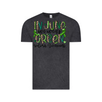 Vintage Black in june we wear green scoliosis awareness Vintage Tee - MaliasSmallBusiness