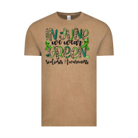 Vintage Coffee in june we wear green scoliosis awareness Vintage Tee - MaliasSmallBusiness