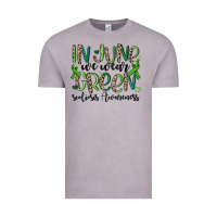 Vintage Zinc in june we wear green scoliosis awareness Vintage Tee - MaliasSmallBusiness