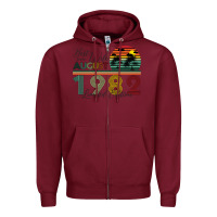 Burgundy Best Wife Since August 1982 Limited Edition Zipper Hoodie - Bettercallsaul