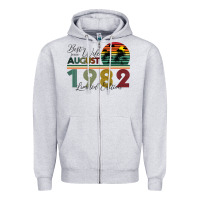 Heather Grey Best Wife Since August 1982 Limited Edition Zipper Hoodie - Bettercallsaul