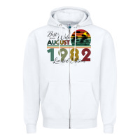 White Best Wife Since August 1982 Limited Edition Zipper Hoodie - Bettercallsaul