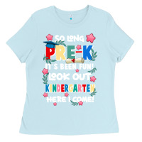 Baby Blue so long pre k Ladies Tee - JahusDesignShop