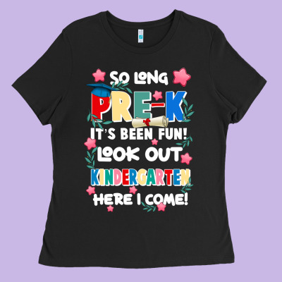 So Long Pre K Ladies Tee Designed By Jahusdesignshop