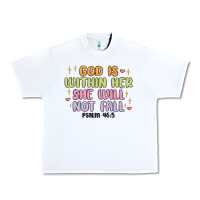 White god is within her she will not fall Urban Heavy Tee - MaliasSmallBusiness