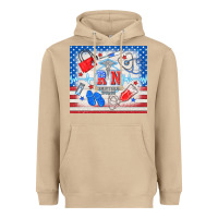 Mushroom American memorial day rn registered nurse Heavyweight Hoodie - TumblerDesignByShophia