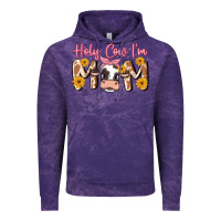 Cloud Purple holy cow i'm mom Vintage Hoodie - MaliasSmallBusiness