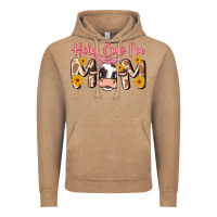 Vintage Coffee holy cow i'm mom Vintage Hoodie - MaliasSmallBusiness