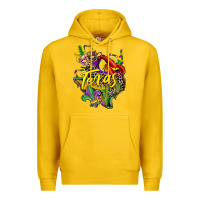 Lemon texas map mardi gras Premium Hoodie - CowGirlArtShop