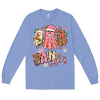 Colony Blue pantasmas christmas mexican conchas ghosts Long Sleeve Tee - MaliasSmallBusiness