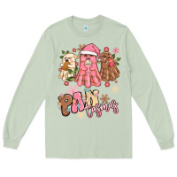 Matcha pantasmas christmas mexican conchas ghosts Long Sleeve Tee - MaliasSmallBusiness