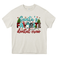 Cream santas favorite dental crew Heavy Core Tee - JahusDesignShop