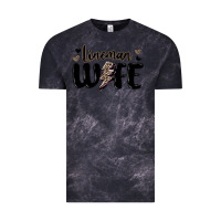 Cloud Black lineman wife Vintage Tee - MaliasSmallBusiness