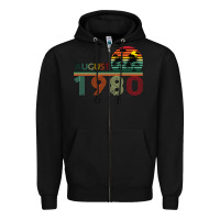 Black Best Wife Since August 1980 Limited Edition Zipper Hoodie - Bettercallsaul