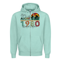 Seafoam Best Wife Since August 1980 Limited Edition Zipper Hoodie - Bettercallsaul