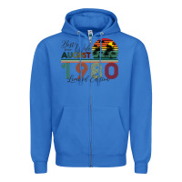 True Royal Best Wife Since August 1980 Limited Edition Zipper Hoodie - Bettercallsaul
