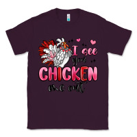 Plum i see you chicken out Classic Tee - MaliasSmallBusiness
