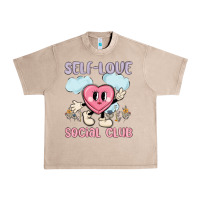 French Oak self love social club Urban Heavy Tee - MaliasSmallBusiness