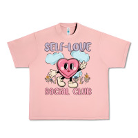Salmon self love social club Urban Heavy Tee - MaliasSmallBusiness