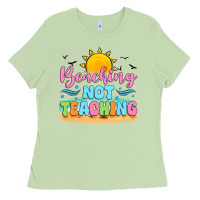 Matcha beaching not teaching black back Ladies Tee - JahusDesignShop