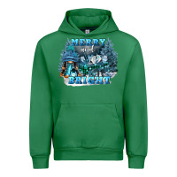 Emerald merry and bright Urban Hoodie - FaDigitalArtStudio