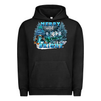 Pigment Black merry and bright Urban Hoodie - FaDigitalArtStudio