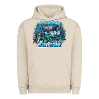 Pigment French Oak merry and bright Urban Hoodie - FaDigitalArtStudio