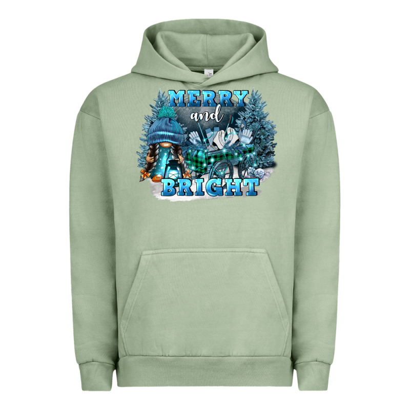 Merry And Bright Urban Hoodie by FaDigitalArtStudio | Teevron