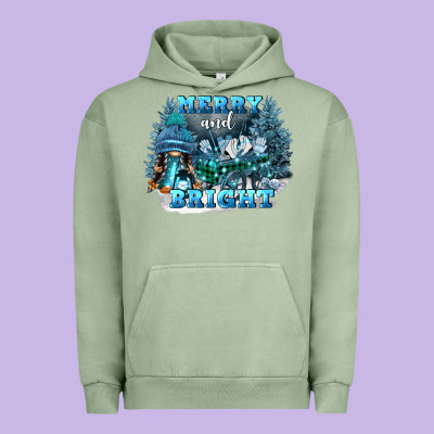 Merry And Bright Urban Hoodie Designed By Fadigitalartstudio