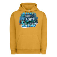 Pigment Peanut Butter merry and bright Urban Hoodie - FaDigitalArtStudio