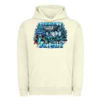Pigment Pistachio merry and bright Urban Hoodie - FaDigitalArtStudio