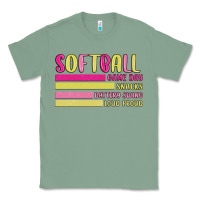 Sage retro softball png Classic Tee - JahusDesignShop