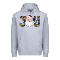 Heather Grey joy santa Premium Hoodie - JahusDesignShop