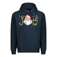 Navy joy santa Premium Hoodie - JahusDesignShop