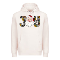 Pale Pink joy santa Premium Hoodie - JahusDesignShop