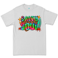 Dove Grey salty soul Premium Tee - AdoDesignShop