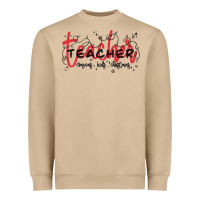 Mushroom christmas teacher Heavyweight Sweatshirt - MaliasSmallBusiness