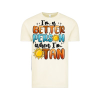 Vintage Arctic im better person when im tan Vintage Tee - MaliasSmallBusiness