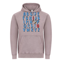 Vintage Zinc alphabet autism awareness Vintage Hoodie - MaliasSmallBusiness