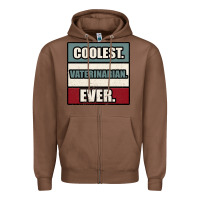 Chestnut coolest veterinarian ever Zipper Hoodie - Bettercallsaul