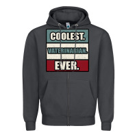 Smoke coolest veterinarian ever Zipper Hoodie - Bettercallsaul