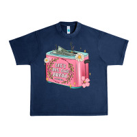 Navy let s get this bread malia Urban Heavy Tee - MaliasSmallBusiness