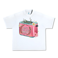 White let s get this bread malia Urban Heavy Tee - MaliasSmallBusiness