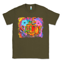 Army Green Be Salty Classic Tee - CowhideDigitalArt