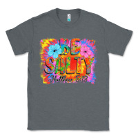 Charcoal Heather Be Salty Classic Tee - CowhideDigitalArt