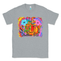 Heather Grey Be Salty Classic Tee - CowhideDigitalArt