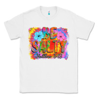 White Be Salty Classic Tee - CowhideDigitalArt