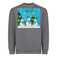Snowman Heavyweight Sweatshirt | Teevron