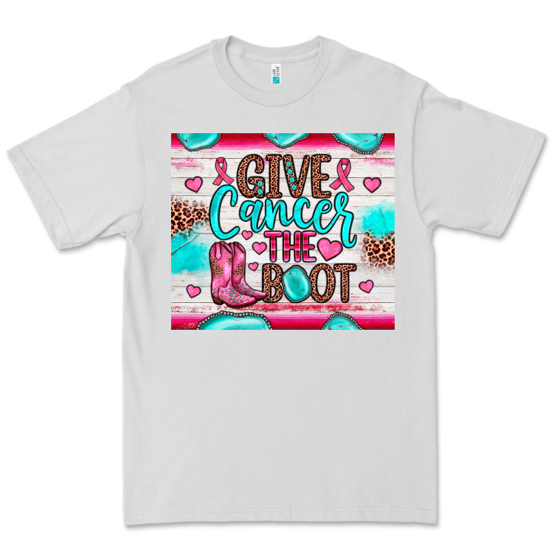 Give Cancer The Boot Premium Tee by JahusDesignShop | Teevron
