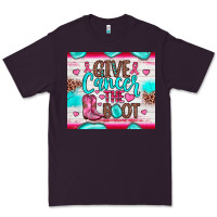 Plum give cancer the boot Premium Tee - JahusDesignShop